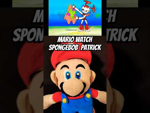 SML Shorts: Mario Watch Spongebob Patrick #smlmario #sml #mario #smlshorts #spongebob #cartoon