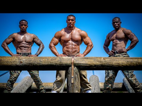 270lb bodybuilder Vs Marine Corps Obstacle Course