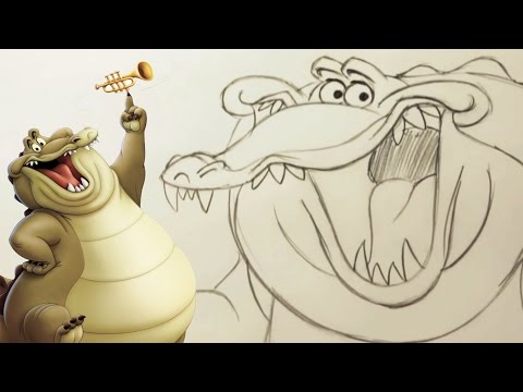 How to Draw Louis from the Princess and the Frog