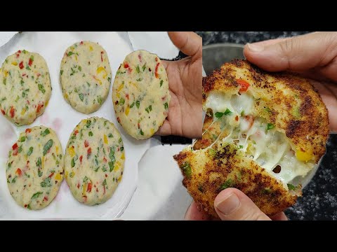 Na pakode Na tikki Na kabab, Aaj ki iftari me banaye kuch lajawab. Aloo cheese snack make and freeze