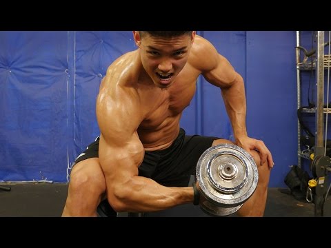 Hardcore Upper Back Dumbbell Workout