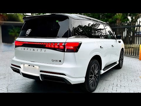 New 2025 Infiniti QX80 - Luxury Large Family SUV | Interior And Exterior