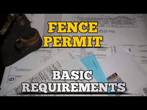 edison township fence permit
