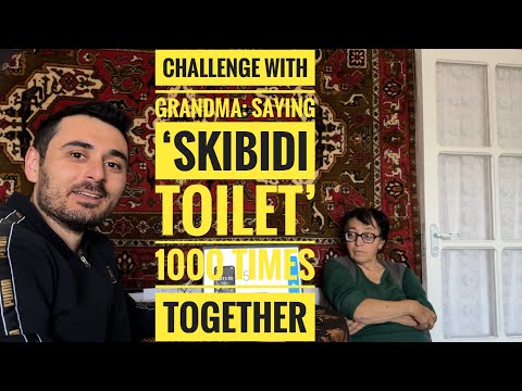 Challenge with Grandma: Saying ‘Skibidi Toilet’ 1000 Times Together