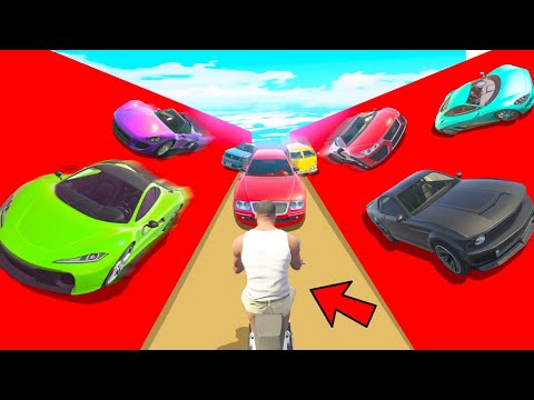 DODGE THE SUPERCAR AVALANCHE FROM CHOP TO WIN GTA 5