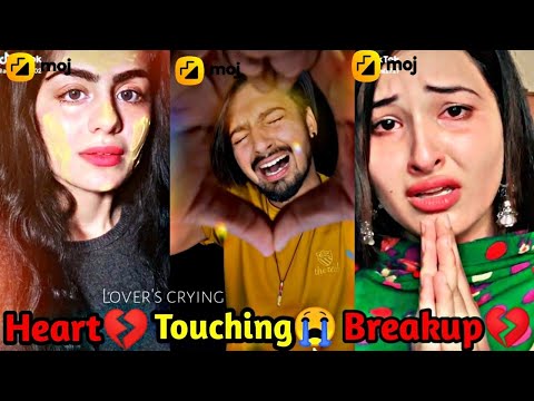 moj short  video/💔💔/Heart Touching "Breakup" 💔😭 Most Emotional Musically Videos//breakup part 161