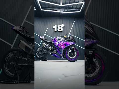 Purple modified RC 390 💜 High graphics 💥 #rc390​ #ytshorts​ #shorts​ #viralshorts​