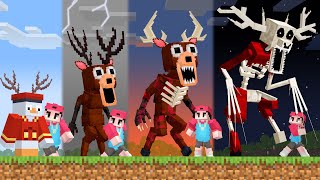 Ich UPGRADE das 99 NÄCHTE DEER MONSTER zu GOTT in Minecraft!