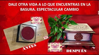 RECUPERAMOS UNA JOYA DE LA BASURA.....Y NO OS VAIS A CREER EL CAMBIO