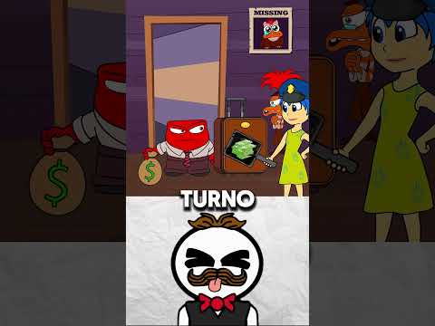Ayuda a Alegría a salvar al bebe de Ansiedad / Créditos: Zino Cartoon #insideout2