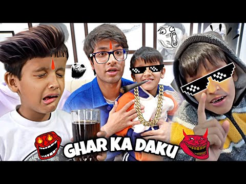 GHAR KA DAKU 🗿 KUNALI JOSHI || AKELA MARD || Sourav Joshi vlogs