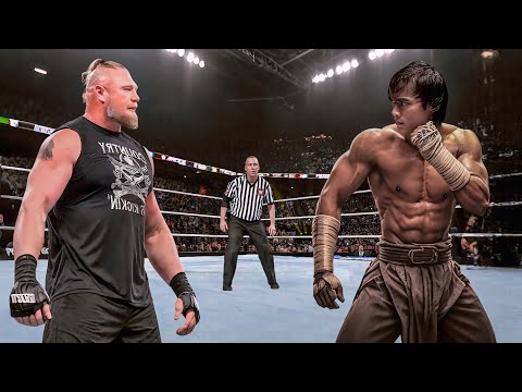 Full Match - Brock Lesnar vs Tony Jaa - Iron Man Match 2025 | WWE2K Feb 6, 2025