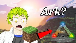 Jugando Ark en Minecraft con mods! Por primera vez