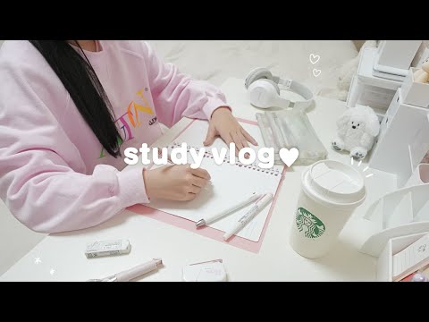 【study vlog】テスト直前 苦手な数学を猛勉強！  追い込まれた学生の1日