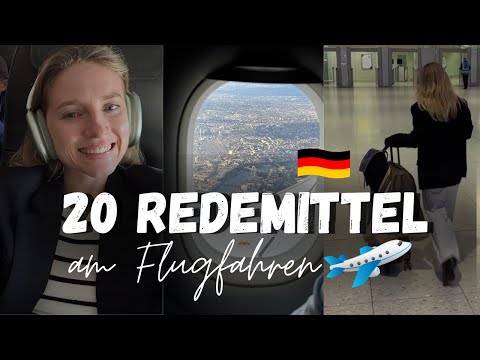 Wortschatz verbessern am Flughafen 🔥 (+GRATIS PDF mit Übungen) - Learn German Fast