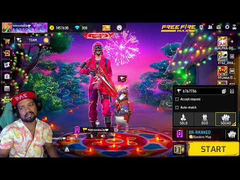 Free Fire Fun Rooms Live - Free Fire live Telugu - Telugu Gaming Zone #freefire