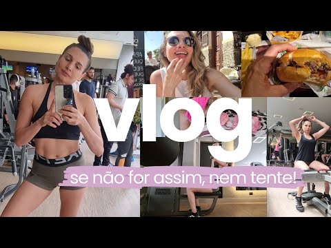 VLOG | hambúrguer do Madero, fim de semana, comprinhas, bate papo sobre doces na dieta, musculação