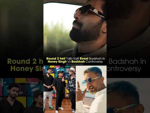 Round 2 hell Talib Saifi Roast Badshah Honey Singh Vs Badshah Controversy #honeysingh #millionaire