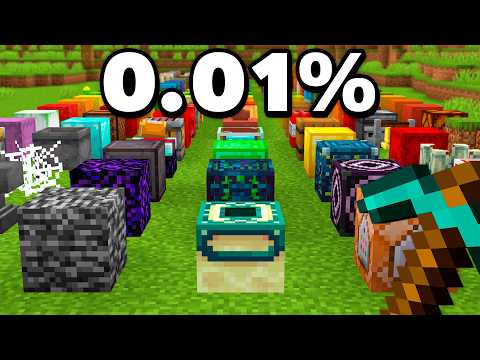 Conseguí Todos Los Bloques Ilegales en Minecraft Survival