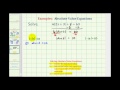 Understanding Absolute Value Equations