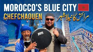 CHEFCHAOUEN, Morocco's MOST BEAUTIFUL City! 🇲🇦 | Yeh Shehr Neela Kyun Hai ?
