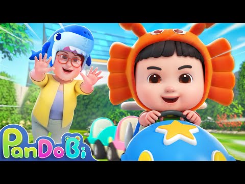 The Big Shark is Coming | Family Game for Kids | Pandobi Nursery Rhymes & Kids Songs