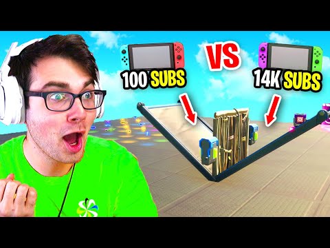 I Hosted a 1v1 Tournament with NINTENDO SWITCH PLAYERS in Fortnite (100 subs)