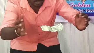 Magic show on money #trendingvideo #magician #thiruvannamalaimagic
