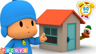 🤩 ¡Vamos a JUGAR! ¡La casa de la DIVERSIÓN de Elly! | Pocoyo 🇪🇸 Español | Actividades para niños