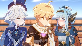 Furina Found out Ineffa and Aether are Smashing
