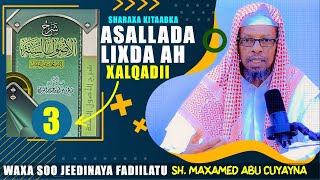 Xalqadda 3aad Ee Silsilada Sharraxaada Kitaabka Asallada Lixda ah | SH.MAXAMED ABU CUYAYNA