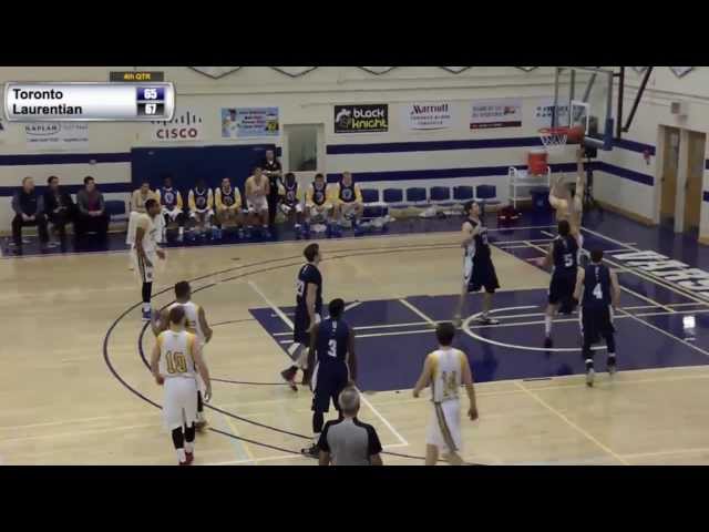 CIS mbb: Toronto vs Laurentian - Jan 25