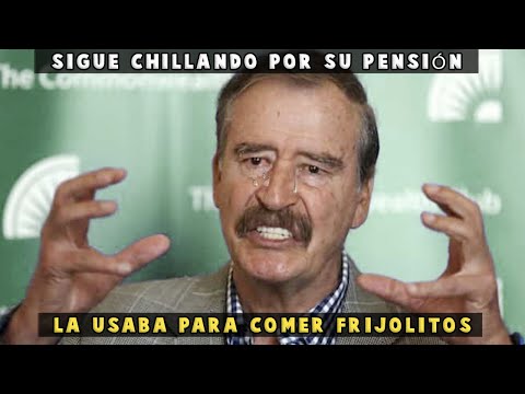 VICENTE FOX LLORA POR LA PENSIÓN QUE LE QUITÓ AMLO 😭 #SHORT