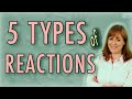 Identifying the 5 Types of Chemical Reactions