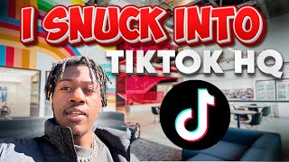 I SNUCK INTO TIKTOK HEADQUARTERS !!!!! | VLOG