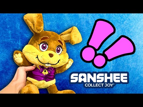 I got the NEW Sanshee SPRINGBONNIE PLUSH! (FNAF Unboxing & Review!)