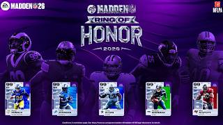 Ring of Honor Calvin Johnson, Mike Alstott, Richard Sherman, Aaron Donald | Madden 26 Ultimate Team