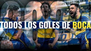 TODOS LOS GOLES DE BOCA 2024