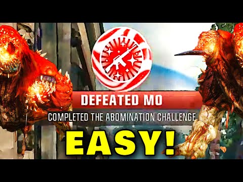 How to complete Abomination Challenge in BO6 Zombies! How to kill Mo Easy! Beavis & Butthead Event