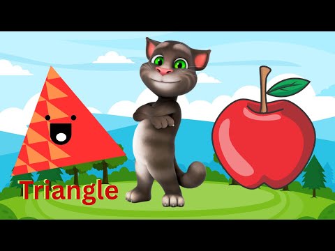 Learn shapes circle , triangle ,hexagon and more | fun learning video for toddlers and kids 