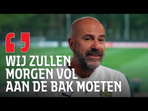 Peter Bosz: 'Wij moeten laten zien dat wij een beter elftal hebben' 💪