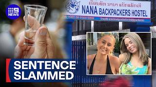 Methanol-poisoning victims' parents slam $185 fine for Laos hostel staff | 9 News Australia