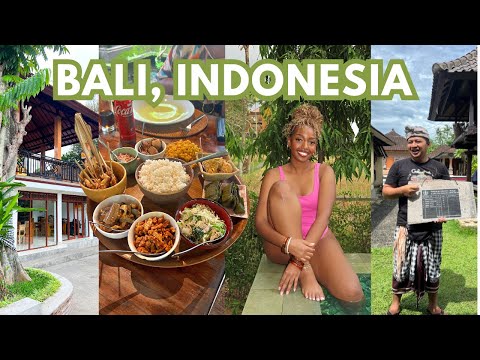 GIRLS TRIP TO BALI 💐 Monkey Forest, Ubud Market, Cooking Class, Waterfalls, Canggu & More | cheymuv