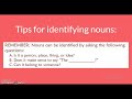 Exploring Nouns and Verbs in Depth