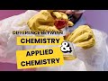 Chemistry and Applied Chemistry Concepts