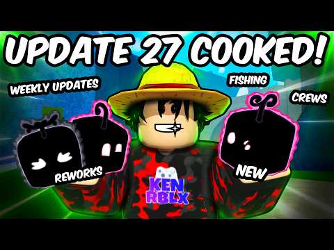 Blox Fruits Update 27 Changes EVERYTHING… (WEEKLY UPDATES)