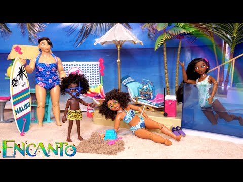 Disney Encanto Muñecas Empacan para ir a la Playa