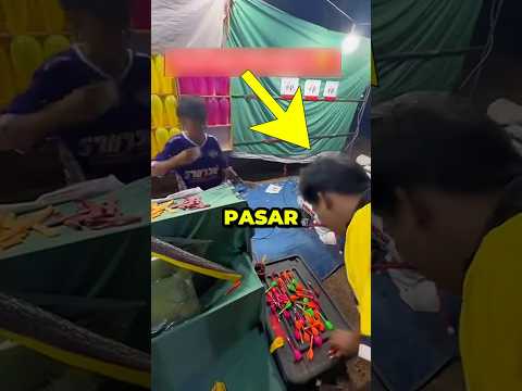 Trik Memecahkan Balon Di Pasar Malam