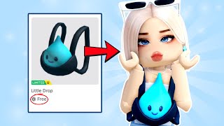 FREE Cute Little Droplet 💧 Roblox UGC Item