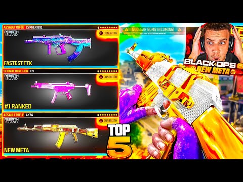 TOP 5 NEW META LOADOUTS in Warzone After Update! (Best Class Setups)